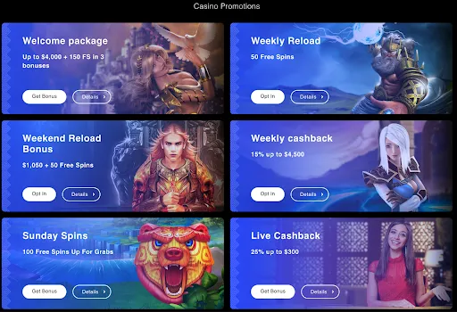 Librabet casino promotions featuring welcome package, reload bonuses, cashback and free spins offers Librabet casino promotions grid showcasing welcome package, weekly reload, weekend reload bonus, weekly cashback, Sunday spins and live cashback offers